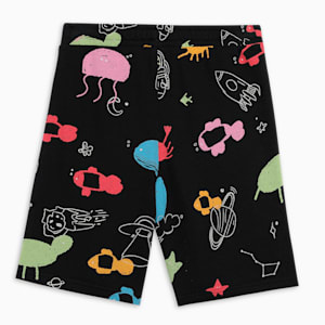 Classics Graphic Youth Shorts, PUMA Black, extralarge-IND