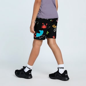 Classics Graphic Youth Shorts, PUMA Black, extralarge-IND