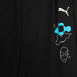 Classics Graphic Youth Pants, PUMA Black, extralarge-IND