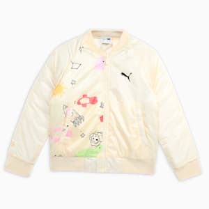 Classics Youth Padded Jacket, Creamy Vanilla, extralarge-IND