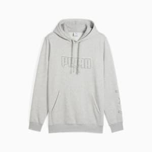 Sudadera Essentials Logo Lab para hombre, Light Gray Heather, extralarge