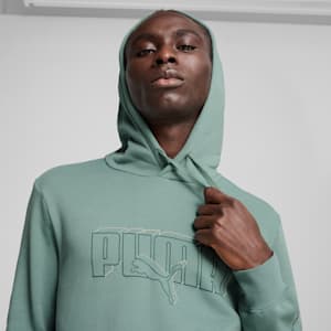 Essentials Logo Lab Men's Hoodie, Green Moon, extralarge