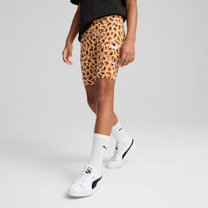 Essentials Animal Short Leggings Youth, Light Sand, extralarge-GBR