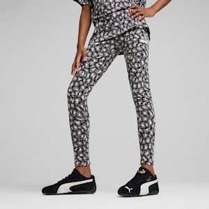 Essentials Animal Big Kids' Leggings, PUMA Black, extralarge