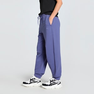HER Comfort Women's High-Waist Sweat Pants, Blue Crystal, extralarge-IND