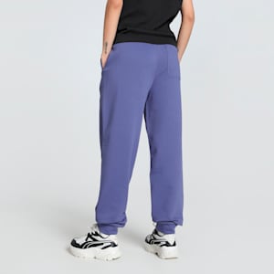 HER Comfort Women's High-Waist Sweat Pants, Blue Crystal, extralarge-IND