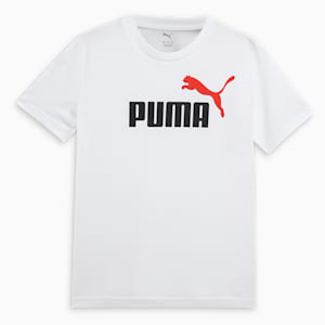 Colour No.1 Logo Youth Tee, PUMA White, extralarge-IND