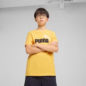 Colour No.1 Logo Youth Tee, Sunny Yellow, extralarge-IND