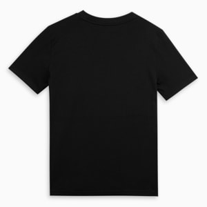 Colour No.1 Logo Youth Tee, PUMA Black-sunny yellow, extralarge-IND