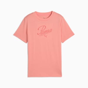 Essentials Script Big Kids' Tee, Pink Fruit, extralarge