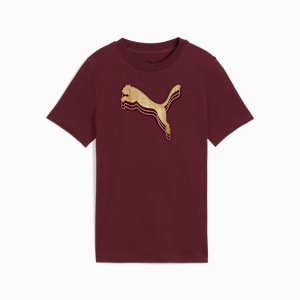 Metallic Youth Tee, Ruby Shimmer-metallic gold, extralarge-IND