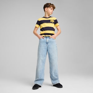 Class Striped Youth Tee, New Navy, extralarge-IND
