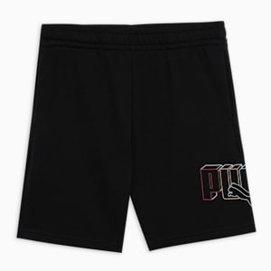 Logo Lab Execution Youth Shorts, PUMA Black, extralarge-IND