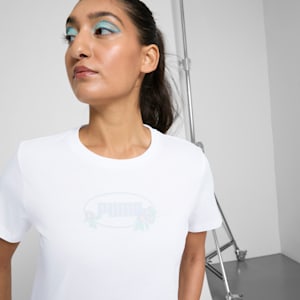 Graphics Garden Women's Tee, PUMA White, extralarge