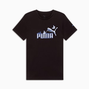 Playera Flutter para mujer, PUMA Black, extralarge
