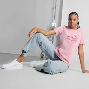 Flutter Women's Tee, Bridal Rose, extralarge