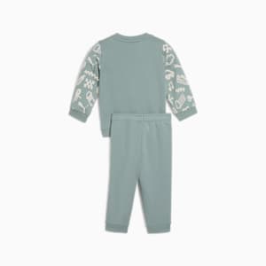 Conjunto con sudadera Minicats Sandy Adventures para bebés, Green Moon, extralarge
