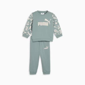 Conjunto con sudadera Minicats Sandy Adventures para bebés, Green Moon, extralarge