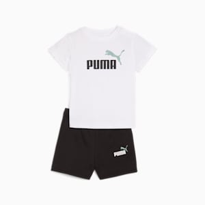 ベビー ミニキャット ESS Tシャツ & ショーツ 上下セット 74-98cm, PUMA White, extralarge-JPN