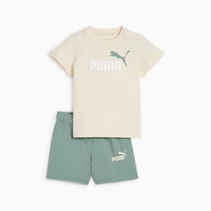 2-Piece Minicats Essentials Toddlers' Tee And Shorts Set, Alpine Snow, extralarge