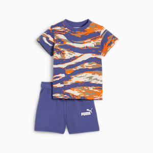 Conjunto Minicats Essentials Camo para niños, Blue Crystal, extralarge