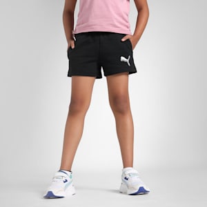 Metallic Youth Shorts, PUMA Black, extralarge-IND