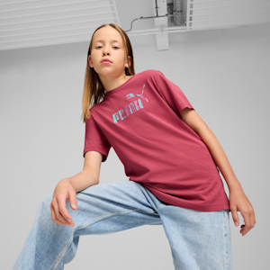 Essentials Nature 2.0 Tee Youth, Port, extralarge