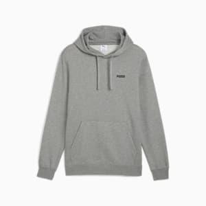 メンズ ESS スモール ロゴ トリコット フーディー, Medium Gray Heather, extralarge-JPN
