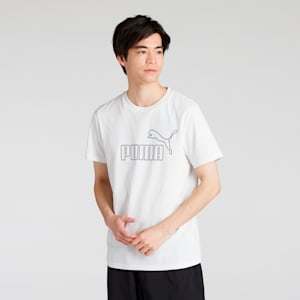 メンズ ESS MX ビッグ NO1 ロゴ 半袖 Tシャツ, PUMA White, extralarge-JPN
