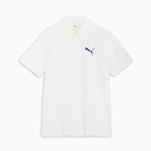 メンズ ESS MX キャット EMB ピケ 半袖 ポロシャツ, PUMA White, extralarge-JPN