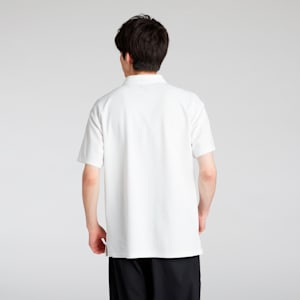 メンズ ESS MX キャット EMB ピケ 半袖 ポロシャツ, PUMA White, extralarge-JPN