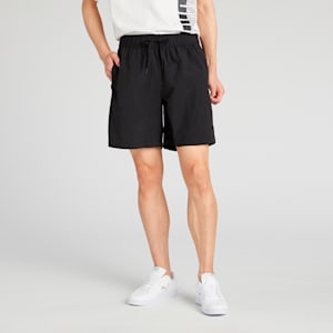 メンズ ESS キャット ウーブン 7 ショート パンツ, PUMA Black, extralarge-JPN
