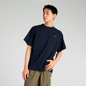 メンズ サマー 半袖 Tシャツ, PUMA Black, extralarge-JPN