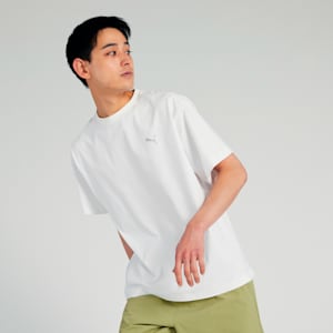メンズ サマー 半袖 Tシャツ, PUMA White, extralarge-JPN