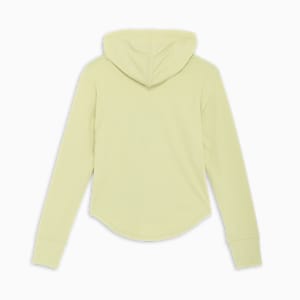 ウィメンズ サマー リブ フルジップ フーディ, Pistachio Green, extralarge-JPN