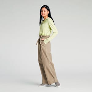 ウィメンズ サマー リブ フルジップ フーディ, Pistachio Green, extralarge-JPN