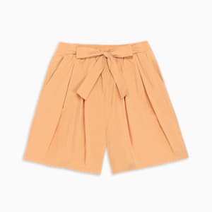 ウィメンズ サマー ウーブン ショート パンツ, Warm Beige, extralarge-JPN
