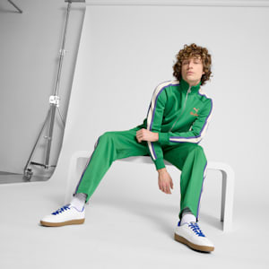 T7 Bright Lights NYC Flagship Men's Track Jacket, Archive Green, extralarge