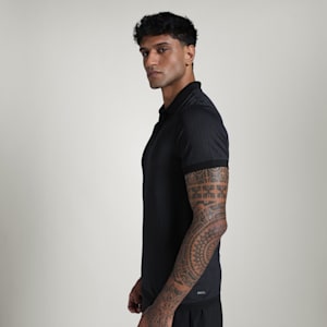 Men's M TAD TECH Seamless Training Polo, PUMA Black, extralarge-IND