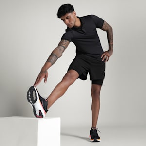 Men's M TAD TECH Seamless Training Polo, PUMA Black, extralarge-IND