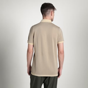 Men's M TAD TECH Seamless Training Polo, Toasted Almond, extralarge-IND