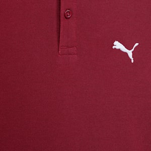Youth Logo Polo, Dark Crimson, extralarge-IND