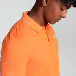 Men's Slim Fit Polo T-shirt, Rickie Orange, extralarge-IND