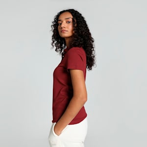 Women's Polo T-shirt, Intense Red, extralarge-IND