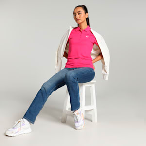 Women's Polo T-shirt, PUMA Pink, extralarge-IND