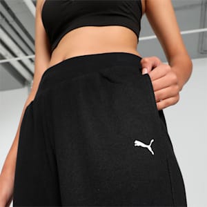 Women's Knitted Sweatpants, Puma Black-CAT, extralarge-IND