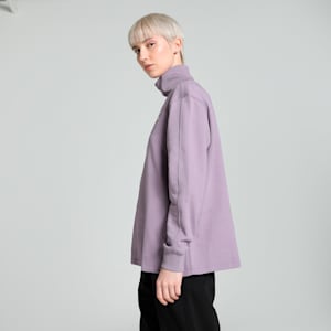 HER Women's High-Neck Sweatshirt, Pale Plum, extralarge-IND