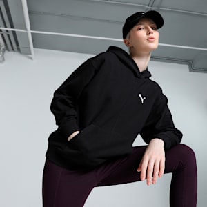 HER Women's Hoodie, PUMA Black, extralarge-IND