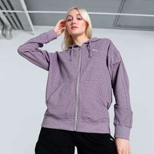 HER Full-Zip Women's Hoodie, Pale Plum, extralarge-IND