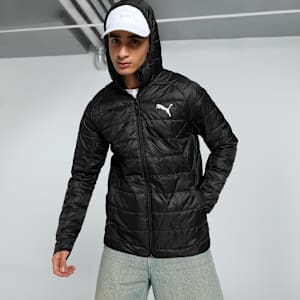 PackLITE PWRWarm Men's Slim Fit Hooded Jacket, PUMA Black, extralarge-IND